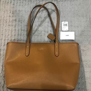 Coach Crossgrain City Tote 👜